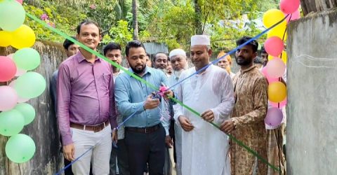 চট্টগ্রামের দোহাজারী পৌরসভায় উদ্বোধ হলো পরিবেশ বান্ধব ইউনি ব্লক সড়ক