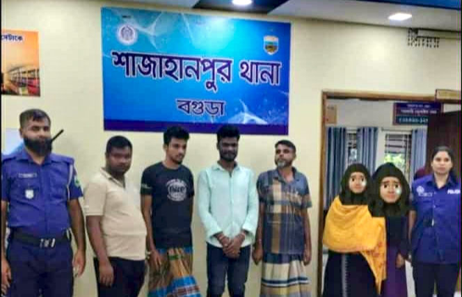 শাজাহানপুরে অটোরিক্সা ও ইজিবাইক চোর চক্রের ৬ সদস্য গ্রেপ্তার,