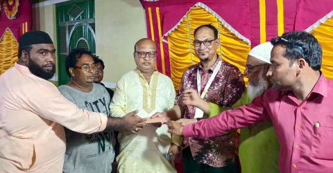 জয়পুরহাটে এনসিপি’র দুর্গাপূজা মণ্ডপ পরিদর্শন