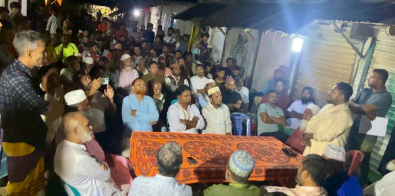 শ্রীপুরে অন্যায়ের প্রতিবাদ ও সামাজিক ঐক্যের লক্ষ্যে আলোচনা সভা