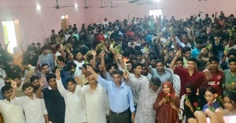 লালমনিরহাটে ছাত্রদলে যোগদান করলেন বৈষম্য বিরোধী আন্দোলনের নেতারা