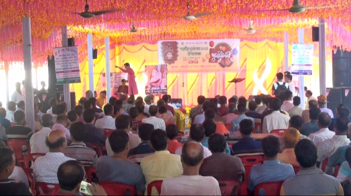 নাটোরে শারদীয় দুর্গোৎসব উপলক্ষে দিনব্যাপী পুর্নমিলনী অনুষ্ঠিত