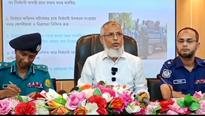 সাংবিধানিক অনুযায়ী তালিকায় শাপলা না থাকায় তা দেয়া যাচ্ছেনা- ইসি আনোয়ারুল ইসলাম