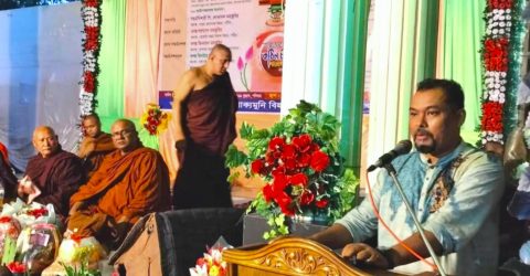 মহামতি গৌতম বুদ্ধ কখনো যুদ্ধকে সমর্থন দেননি- রুবেল বড়ুয়া