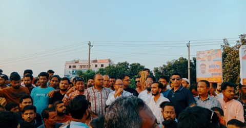 উৎসবমুখরভাবে বোয়ালমারীতে যুবদলের প্রতিষ্ঠাবার্ষিকী