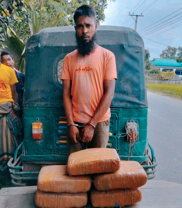 ময়মনসিংহে ১০কেজি গাঁজাসহ মাদক কারবারি আটক