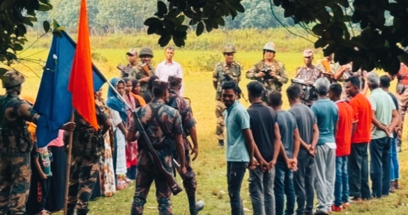 কুমিল্লা সীমান্তে ১৯ বাংলাদেশিকে ফেরত দিল বিএসএফ