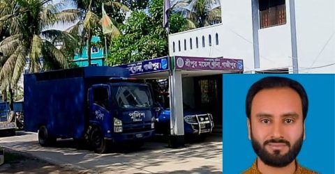 শ্রীপুরে পুলিশের হাতকড়াসহ পালালেন স্বেচ্ছাসেবক লীগ নেতা