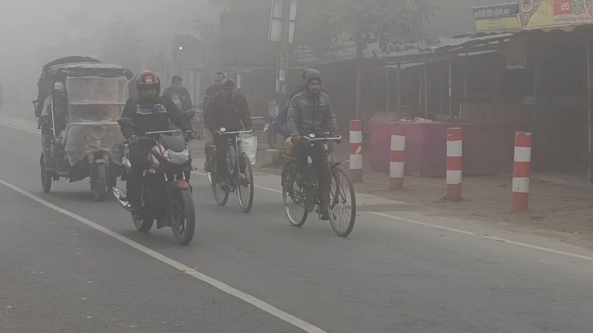 কুড়িগ্রামে বাড়ছে শীতের তীব্রতা, তাপমাত্রা ১৫ ডিগ্রি
