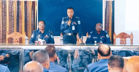 দিনাজপুরে পুলিশ সদস্যদের নির্বাচনি দায়িত্বে দক্ষতা বৃদ্ধিমূলক প্রশিক্ষণ কর্মশালা অনুষ্ঠিত