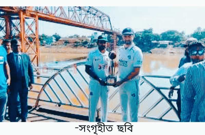 সিলেটে বাংলাদেশ-আয়ারল্যান্ড টেস্ট সিরিজের ট্রফি উন্মোচিত