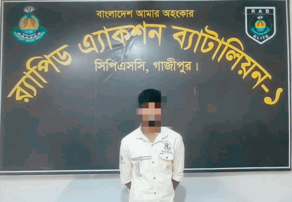 ময়মনসিংহে র‍্যাবের হাতে অপহৃত ভিকটিম উদ্ধারসহ আসামি গ্রেপ্তার