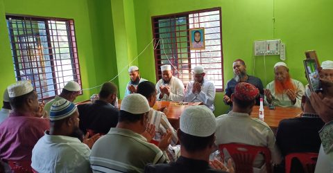 আলফাডাঙ্গায় নৌযান মাস্টার লিয়াকত হোসেনের স্মরণসভা ও দোয়া