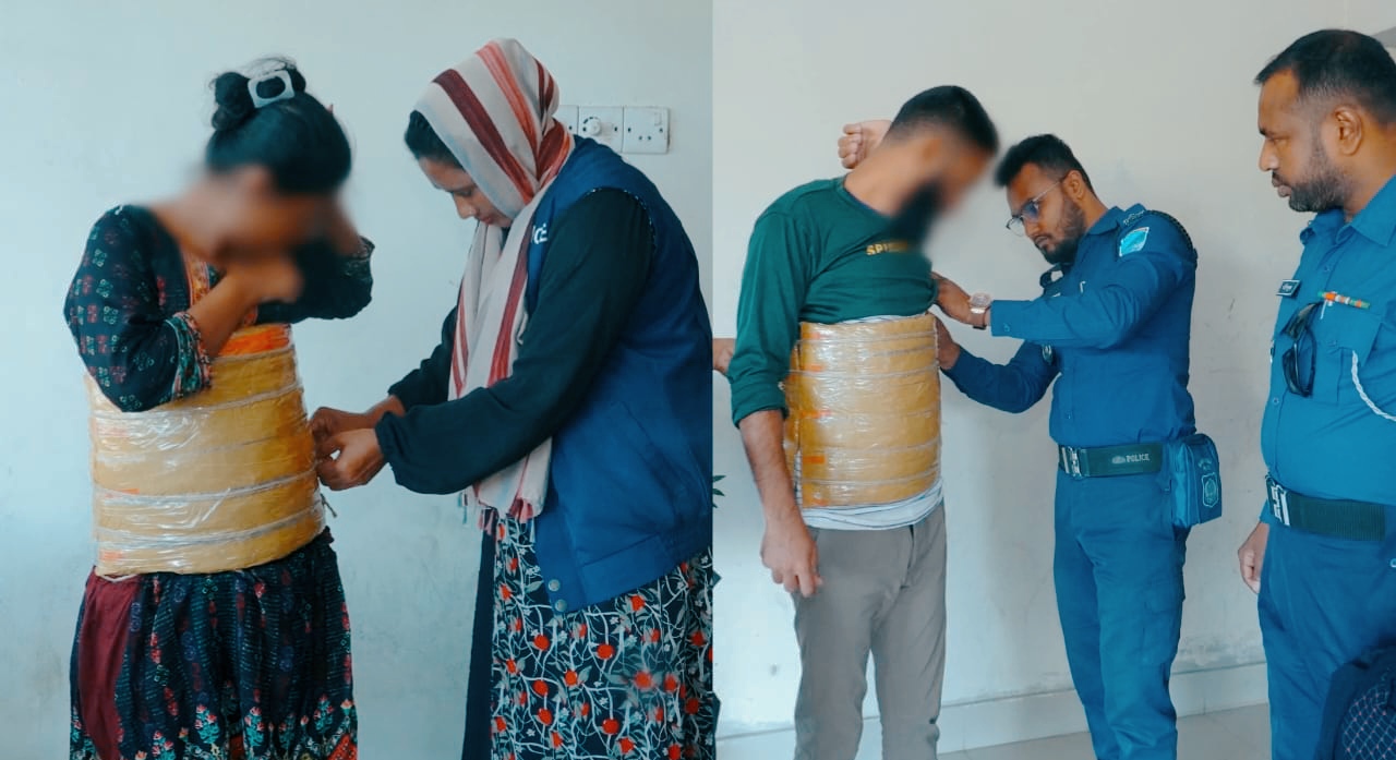 নরসিংদীতে ভিন্ন কৌশলে গাঁজা বহনকালে গ্রেপ্তার-২