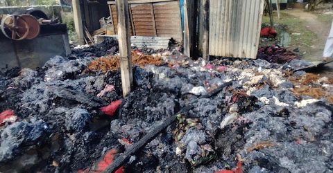শ্রীপুর দুইটি দোকান পুড়ে ছাই, ব্যাপক ক্ষয়ক্ষতি