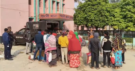 গাংনীর তেঁলবাড়িয়া সীমান্ত দিয়ে ৩০ জনকে পুশইন করেছে বিএসএফ