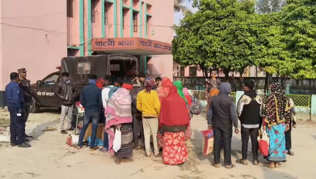 গাংনীর তেঁলবাড়িয়া সীমান্ত দিয়ে ৩০ জনকে পুশইন করেছে বিএসএফ